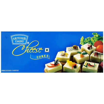 Mother Dairy Cheese Cubes